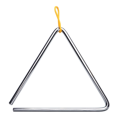 image 1 GP-TRIANGLE7 7-Inch Steel Triangle with Striker