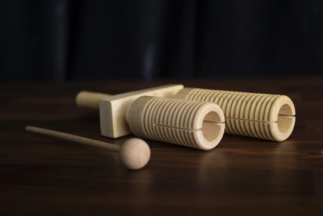 image 3 GP-AGOGO1 Mini Wooden Agogo