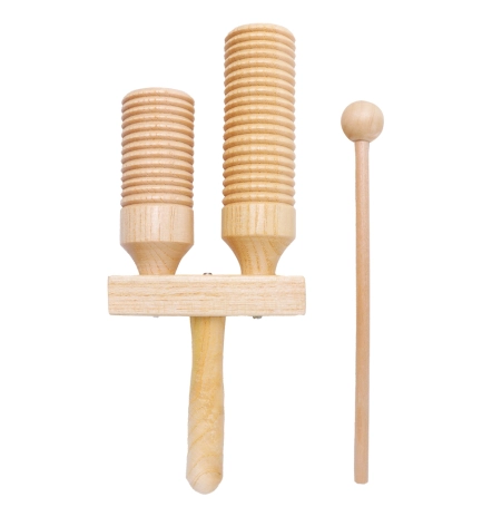 image 1 GP-AGOGO1 Mini Wooden Agogo