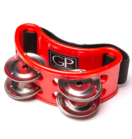 image 1 GP-FTRD Foot Tambourine - Red