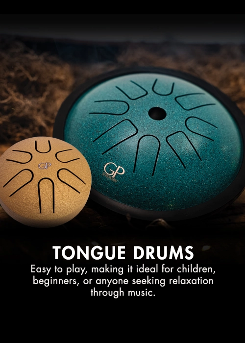 GP-TONGUE DRUMS banner